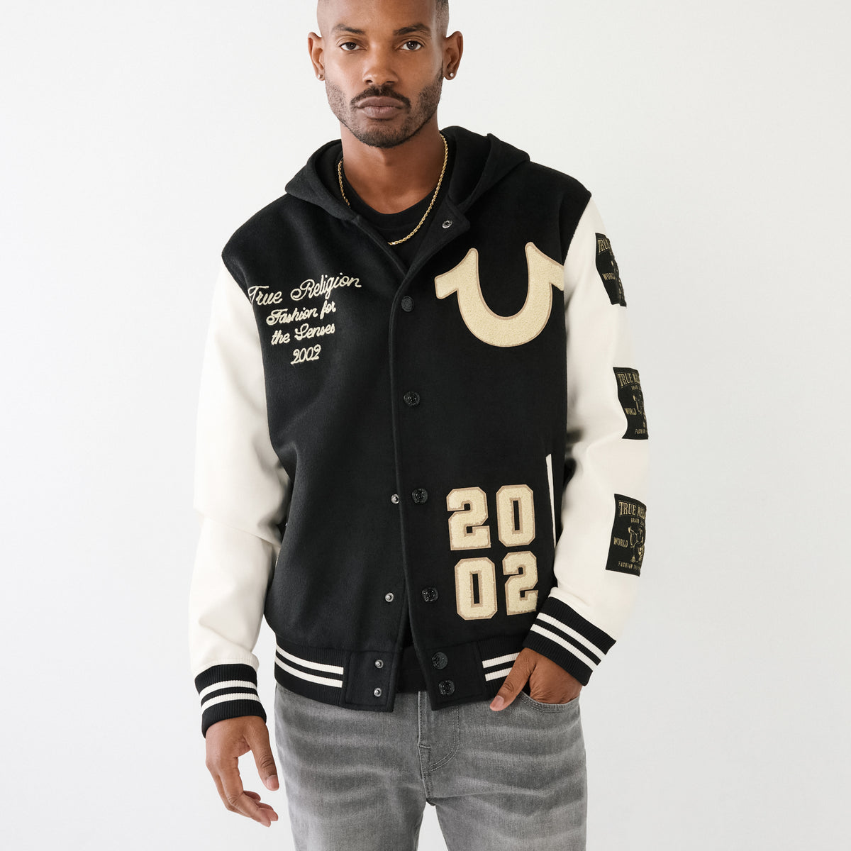 Oversized Parka True Religion Herren Parka JESSE PATCH TRUCKER