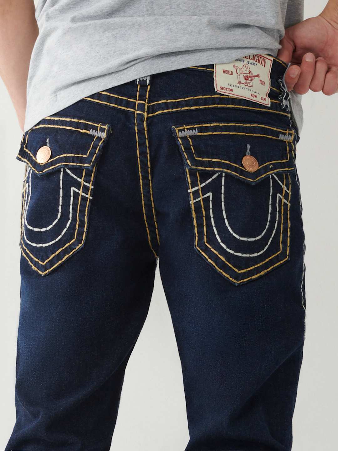 Ricky Super T Stitch Straight Jean – True Religion