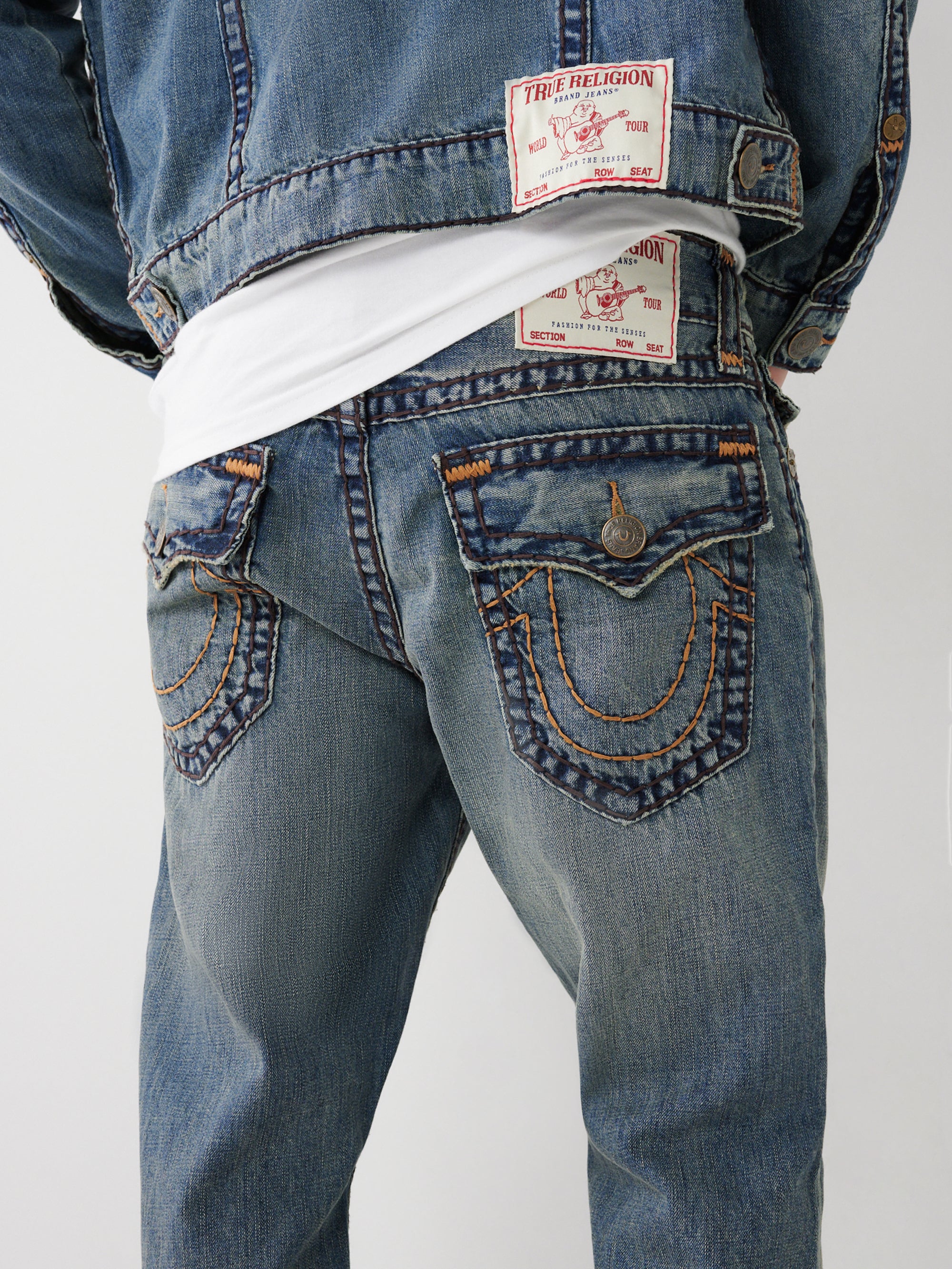 Ricky Super T Stitch Straight Jean – True Religion