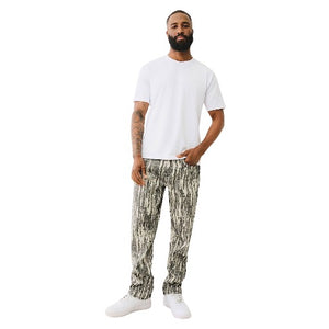 TRUE RELIGION JEANS JACQUARD BOBBY NF 32IN BIGT HS WHITE CAMO-True Religion