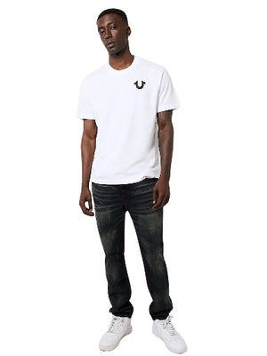 TRUE RELIGION JEANS ROCCO SUPER T FLAP 32IN NEKKAR DARK WASH-True Religion