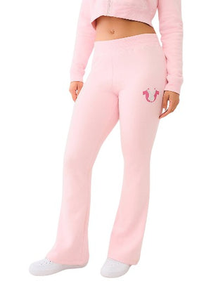 TRUE RELIGION TRXPB CRYSTAL MR BOOTCUT PANTS ORCHID PINK-True Religion