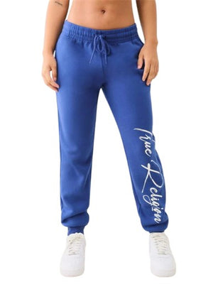 TRUE RELIGION TR MID RISE JOGGER SODALITE BLUE-True Religion
