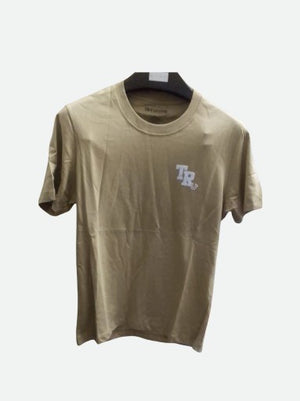 True Religion T-Shirt Tru Flock Travertine