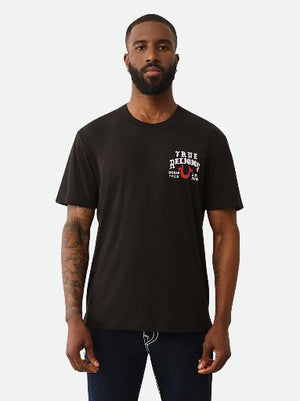 True Religion T-Shirt Tr Flag Jet Black