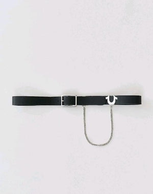 True Religion Belt Hs Chain Jet Black