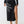 True Religion Skirt Lr Crystl Side Slit Midi Jet Black