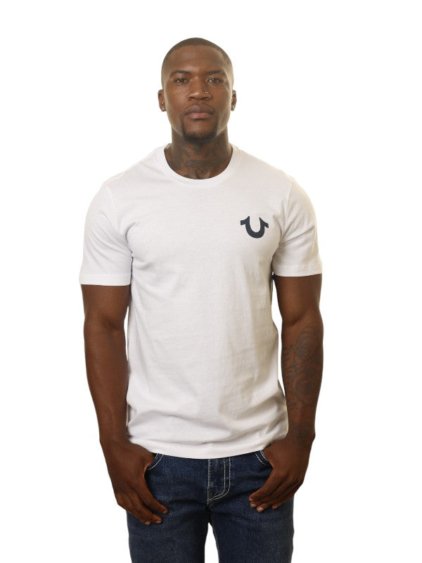 True Religion T-Shirt Box Optic White