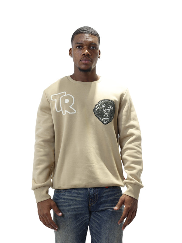 True Religion Tr Buddha Sweater Embro Travertine