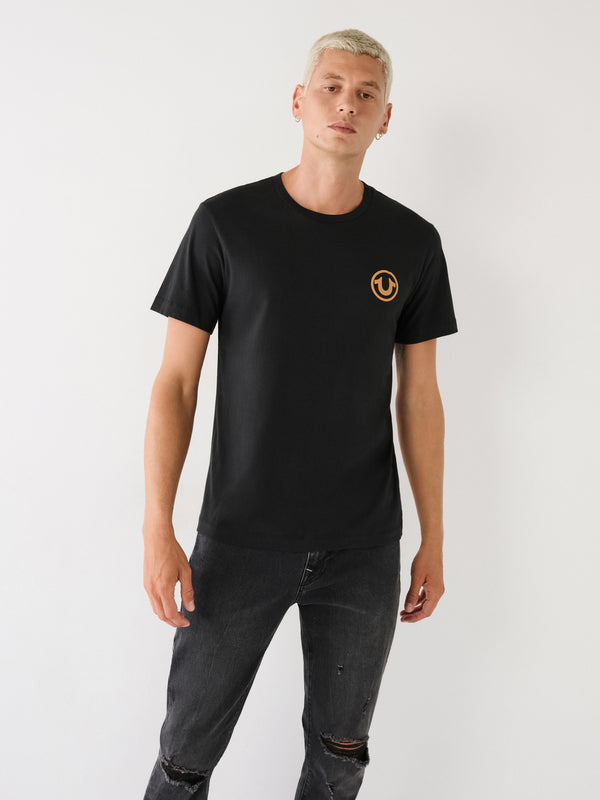 True Religion Buddha T-Shirt Jet Black