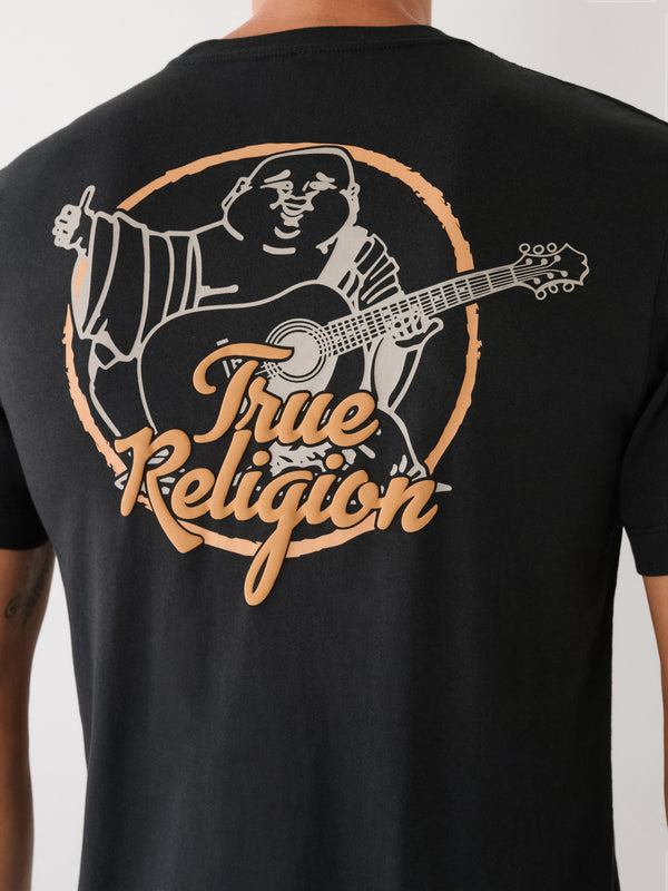 True Religion Buddha T-Shirt Jet Black