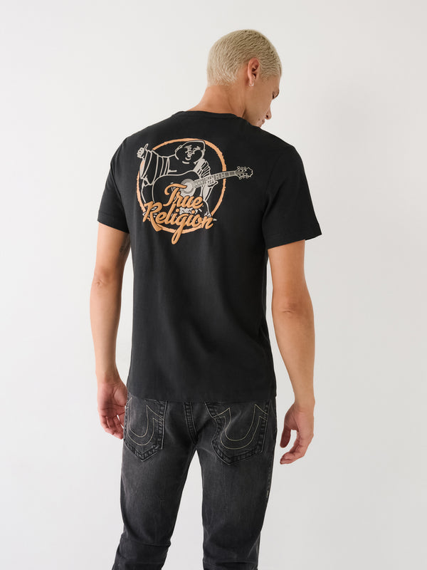 True Religion Buddha T-Shirt Jet Black