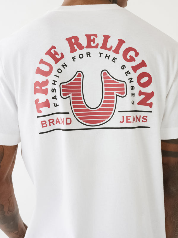 True Religion Fishing Sense T-Shirt Optic White