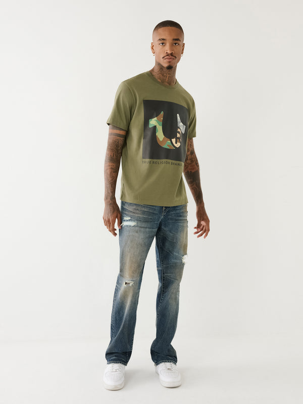 True Religion Multi Camo T-Shirt Kalamata