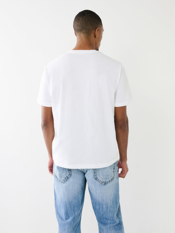 True Religion Relaxed T-Shirt Optic White