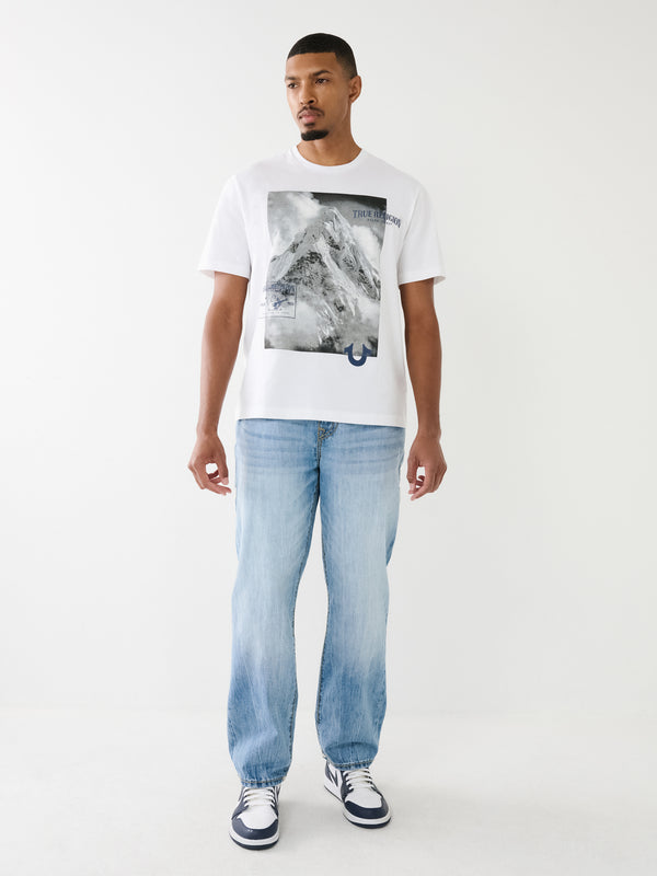 True Religion Relaxed T-Shirt Optic White