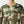 True Religion Drop Shoulder T-Shirt Camo Green