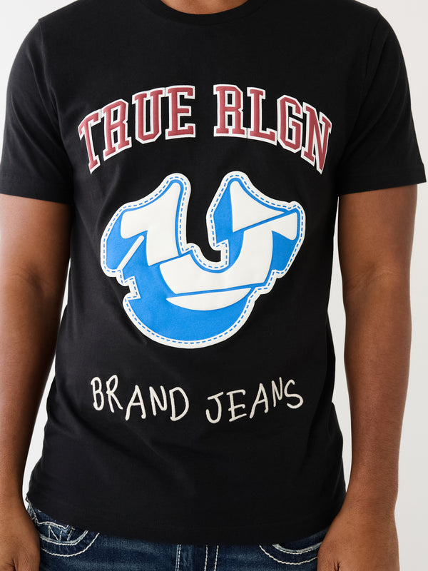 True Religion Embro T-Shirt Jet Black