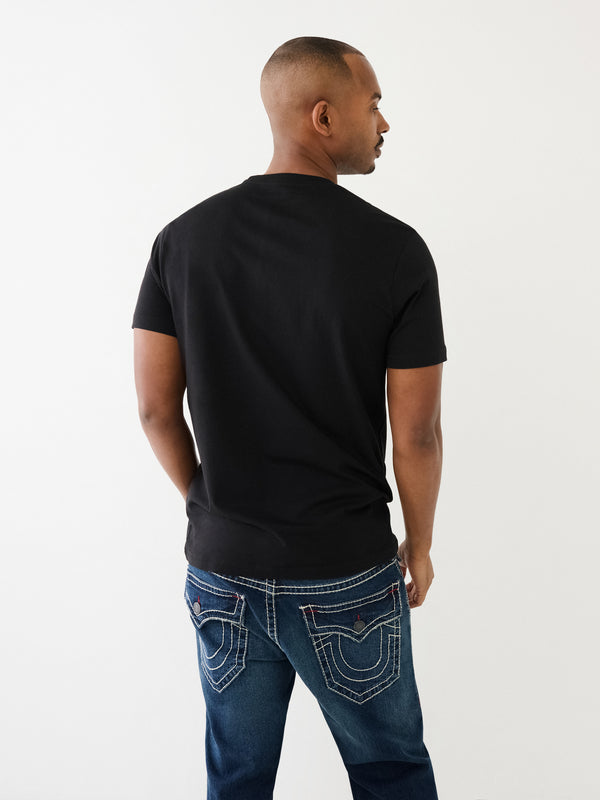 True Religion Embro T-Shirt Jet Black