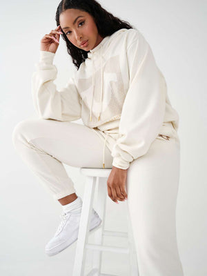 Crystal Relaxed Hoodie-True Religion