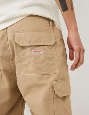 True Religion Cargo Pants Travertine