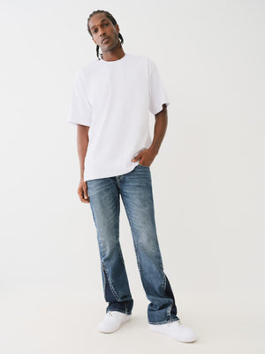 True Religion Jean SN Rocco FLP Convertible Flare Ventura Dark Wash-True Religion