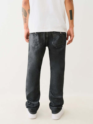 True Religion Jeans Ricky SN Flap Foil Coated Cygnus Foil Coated Black-True Religion