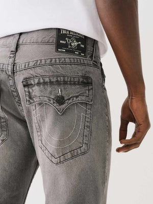 True Religion Jean SN Rocco FLP Convertible Flare Chalk Grey Wash-True Religion