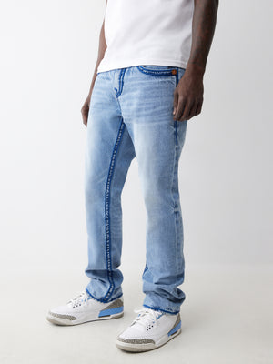 True Religion Ricky Rope Stitch Flap 34In Rocky Point Light Wash-True Religion