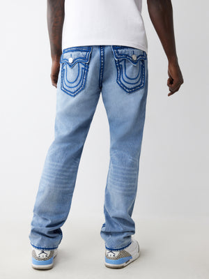 True Religion Ricky Rope Stitch Flap 34In Rocky Point Light Wash-True Religion