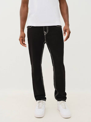 True Religion Jeans Rocco Super T No Flap 32 In Black Rinse