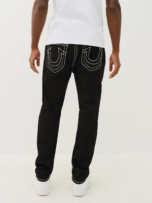 True Religion Jeans Rocco Super T No Flap 32 In Black Rinse