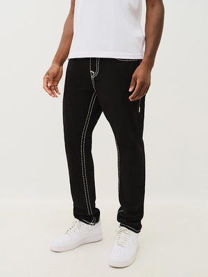 True Religion Jeans Rocco Super T No Flap 32 In Black Rinse