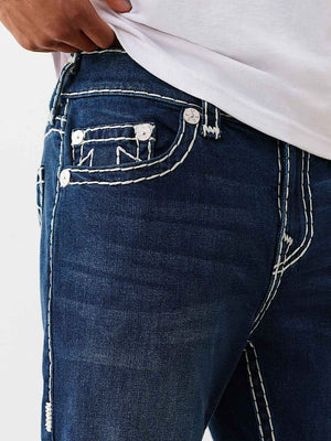 True Religion Jeans Rocco Super T Nf 32 Inseam Damon Dark Wash