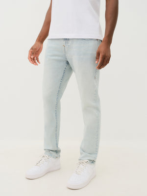 True Religion Rocco Sn Flap 32 Inseam Drover Light Wash-True Religion