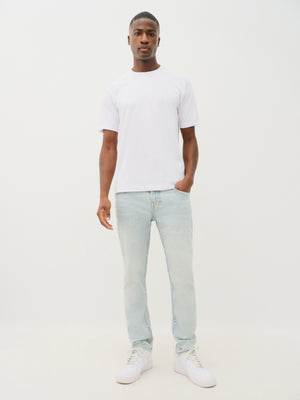 True Religion Rocco Sn Flap 32 Inseam Drover Light Wash-True Religion