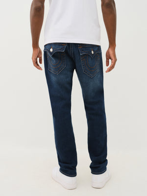 True Religion Geno Sn Flap 32In Damon Dark Wash-True Religion