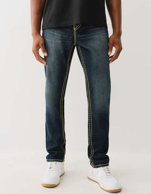 True Religion Rocco Super T Nf 32 In Jackknife Dark Wash
