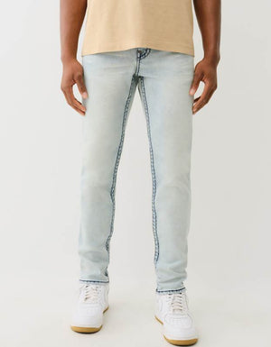 True Religion Matt Super T No Flap 32In Light Clearwater Wash