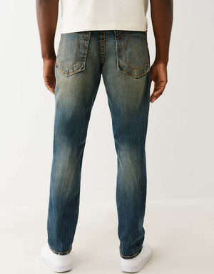 True Religion Rocco Big T No Flp Ovrsized Hs Street Lights Dark Wash