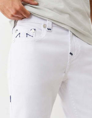 True Religion Ricky Nf Super T 34In Optic White