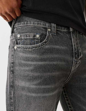 True Religion Rocco Sn No Flap 32In Resistance Black Wash