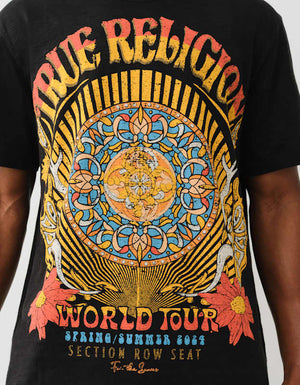 True Religion Ss Rock N Roll Tee Black