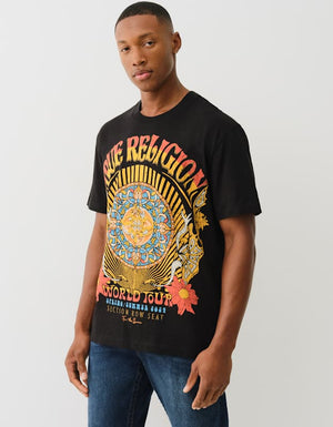 True Religion Ss Rock N Roll Tee Black