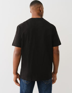 True Religion Ss Rock N Roll Tee Black