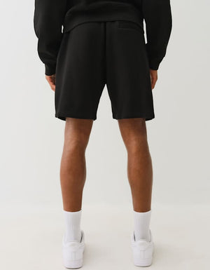 True Religion Applique Sweatshorts Jet Black