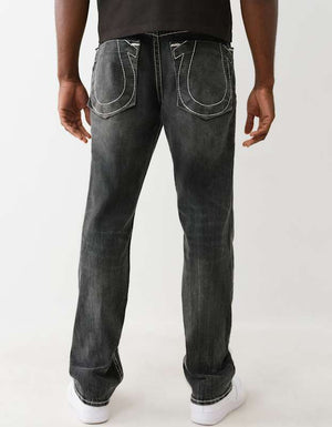 True Religion Ricky Big T Nf Ovrszed Hs 34In Chantey Black Wash