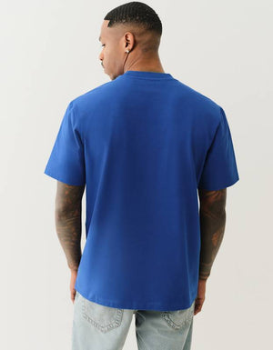 True Religion Ss True Vintage No1 Tee Mazarine Blue