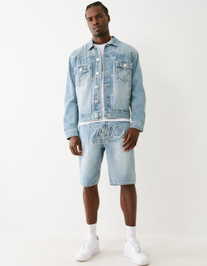 True Religion True Oversized Super T Jacket Medium Wash