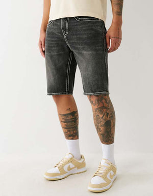 True Religion Ricky Bigt Nf Ovrszd Hs Short Chantey Black Wash